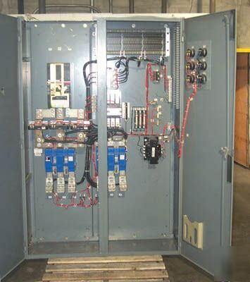 Trane centravac 750 ton chiller control panel