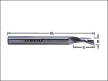 Trend 50/27 x 8MM hsse helical plunge bit 5 mm