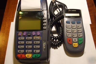  verifone omni 3750 and pinpad verifone 1000SE