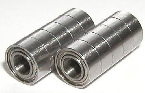 10 stainless steel ball bearing 2X5X2.5 ceramic abec-5