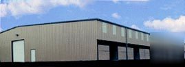 11900SF steel building including doors, windows, etc.