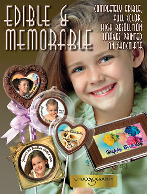 Chocolography chocolate printing business
