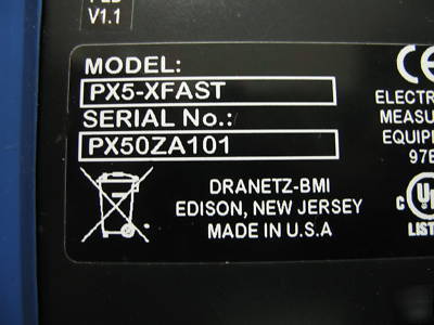 Dranetz/bmi PX5, powerxplorer power analyzer