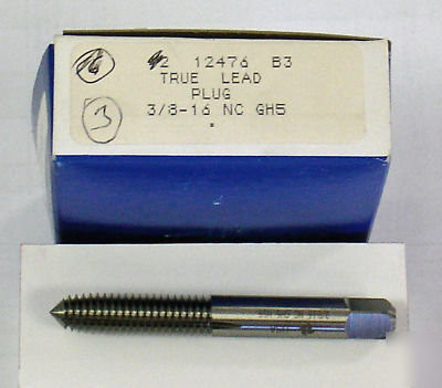 Fastcut thread forming true lead tap #12476 3/8-16 plug