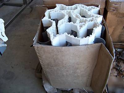 Kvp falcon 416 clib mat top conveyor belting w/flights