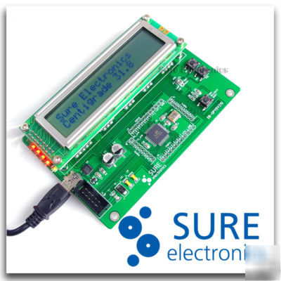 New avr ATMEGA16 DEM2 demo development board lcd & usb