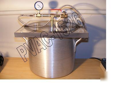 New bench-top 6-gal vacuum chamber ( )