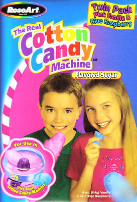 The real cotton candy machine twin pack pinkvan/blrasbr