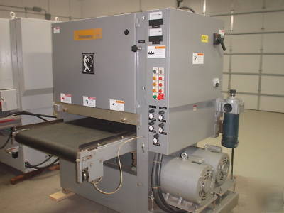 Timesavers model 137-2HP/75 wide belt sander