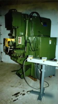 20 ton pines vertical tube bender