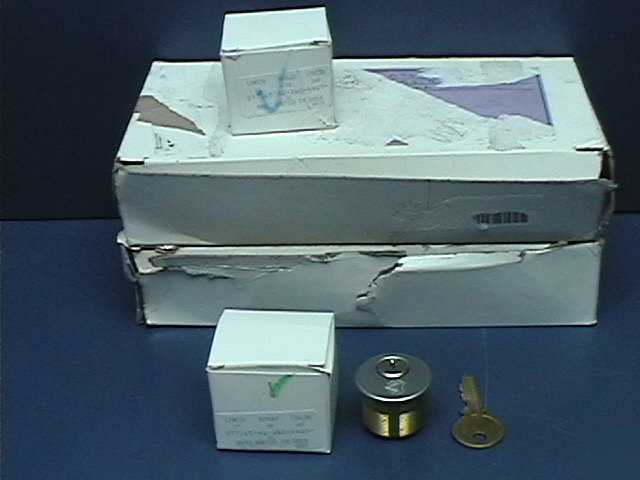 22 brass mortisse cylinders 1