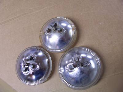 3 ge 4440X tractor lights hi low 4
