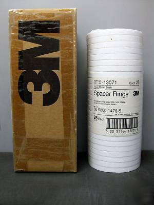 3M styrofoam fladder blade spindle spacer rings 25