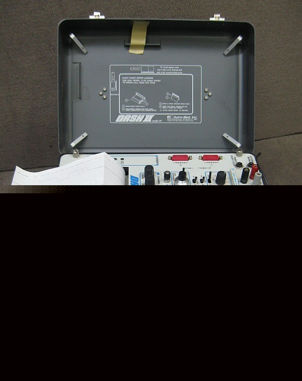 Astro-med dash ii 2 channel field recorder model mt