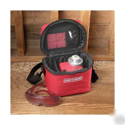 Craftsman laser trac 360 deg rotary laser level 48249