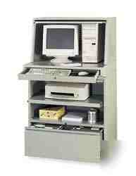 Edsal steel locking computer desk