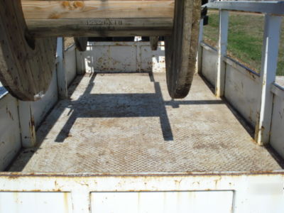 Electric cable dual reel trailer - tensioner brakes