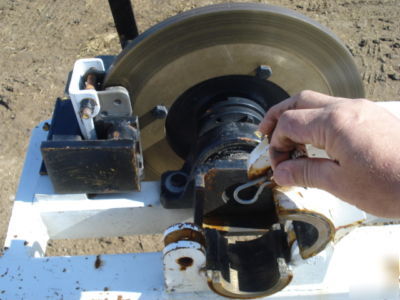 Electric cable dual reel trailer - tensioner brakes