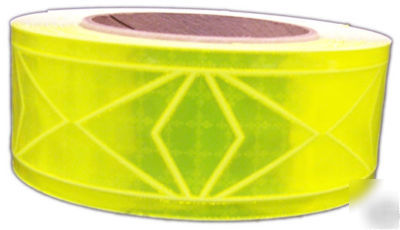 Flame resistant trim reflexite yellow 2