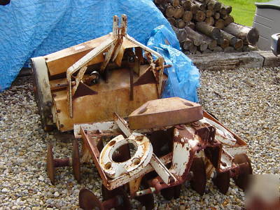 Ih 154 implements (tiller, disc, plow, snow blade)