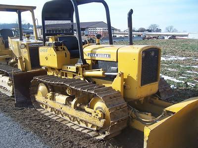 John deere 450B diesel dozer 6 way machine construction