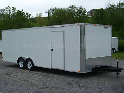 New 2010 8.5 x 20 enclosed car/cargo/trailer