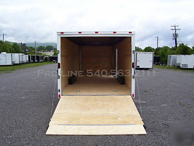 New 2010 8.5 x 20 enclosed car/cargo/trailer