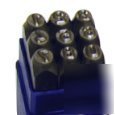 Number stamp kit 1/4 
