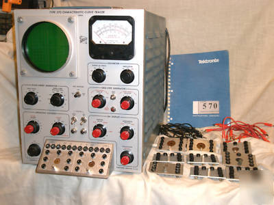 Tektronix 570 curve tracer oscilloscope, cal,warranty