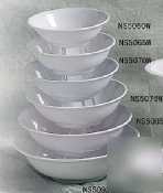 Thunder group bowl rimless melamine white 22OZ |1 dz|