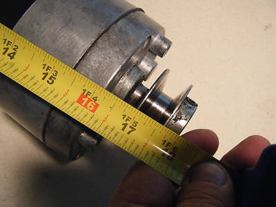 12V dc motor with gear reduction pulley 12 amp 1/10 hp
