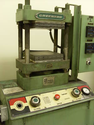 30T greenerd cpa-30 molding press 1984 hydrolair mold