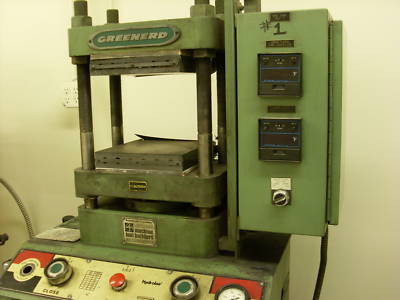30T greenerd cpa-30 molding press 1984 hydrolair mold