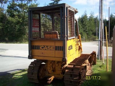 Case 450B crawler dozer ~ 6-way blade ~ serviced cat