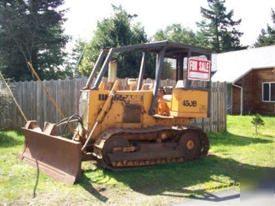 Case 450B crawler dozer ~ 6-way blade ~ serviced cat