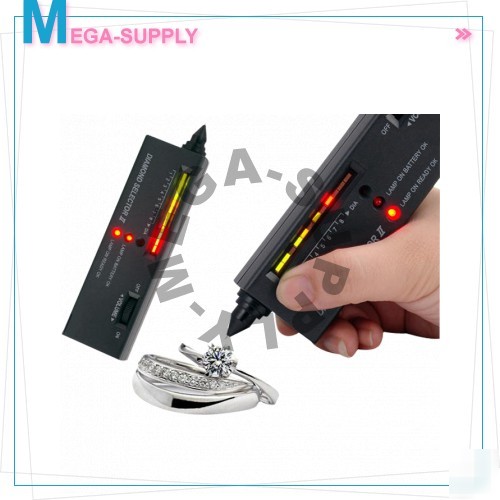 Diamond tester selector -distinguish genuine from fake 