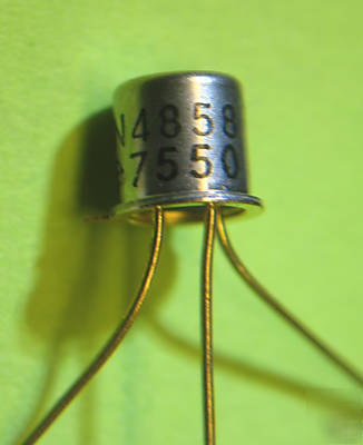 Fifty ( 50 ) teledyne 2N4858 gold pin transistors