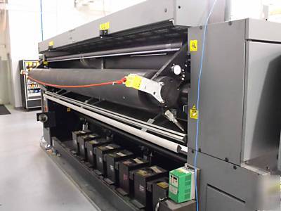 Hp scitex xl 1500 grand format 3 meter solvent printer