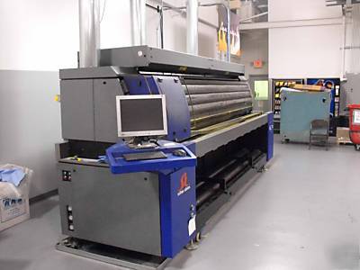 Hp scitex xl 1500 grand format 3 meter solvent printer