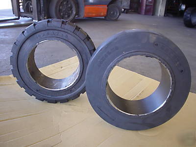 New 14X4X.5X8 brand forklift tires exlnt qlty