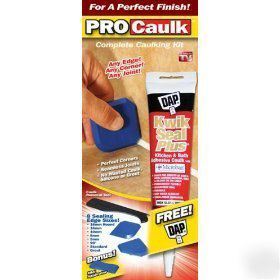 New pro caulk complete caulking system as seen on tv 