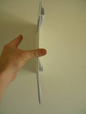Spiral price sign holder sidekick retail display board
