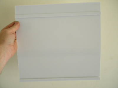 Spiral price sign holder sidekick retail display board