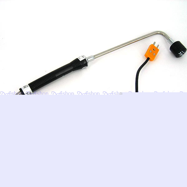 Surface piercing temperature probe for ground