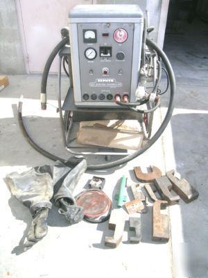 Zephyr hot riveting controller riveter rivet gun metal