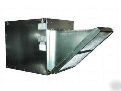8' commercial restaurant ventilation hood system w fans