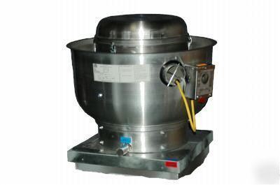 8' commercial restaurant ventilation hood system w fans