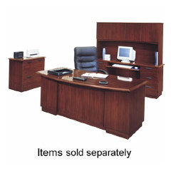 Dmi desk left pedestal 72X36X30 cherry