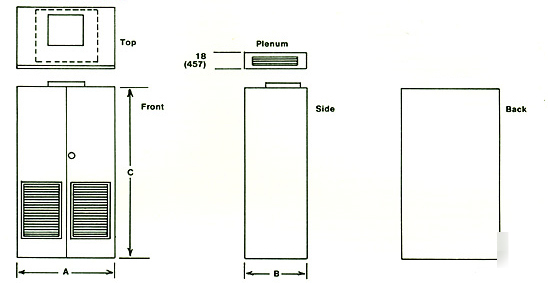 Edpac liebert stulz 3.5TON crac comparitable