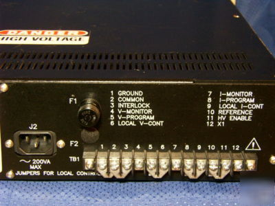 Glassman +5 kv @ 20MA high voltage power supply hv